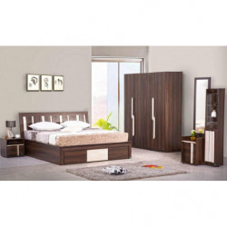 bed frame with storage MANDAL